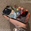 Модный блестящий чехол для телефона с автомобильным принтом для iPhone 16 16E 15 14 13 12 11 Pro Max XR X XS 7 8 Plus Задняя крышка из материала IMD