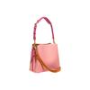 New COACH Willow Cow Leather Bucket Bag, Shoulder Bag, Crossbody Bag, Handbag Medium Women's Pink CA095-B4OSC