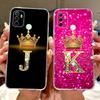 Для Oppo A53 Чехол CPH2127 CPH2131 Новый Корона Буквы Чехол Мягкий Силиконовый Чехол для Телефона Для Oppo A53s A 53 s OppoA53 Задняя Крышка Coque