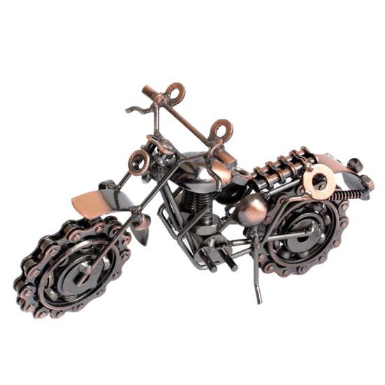 Decorative Stunning Fashion Collectable Perfect Craft Motorcycle Art Model Metal Motorcycle Art