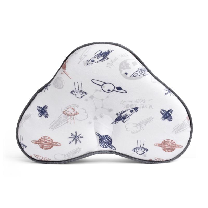 Infant Anti-Flat Head Shaping Pillow, Washable Silicone for 0-2 Years