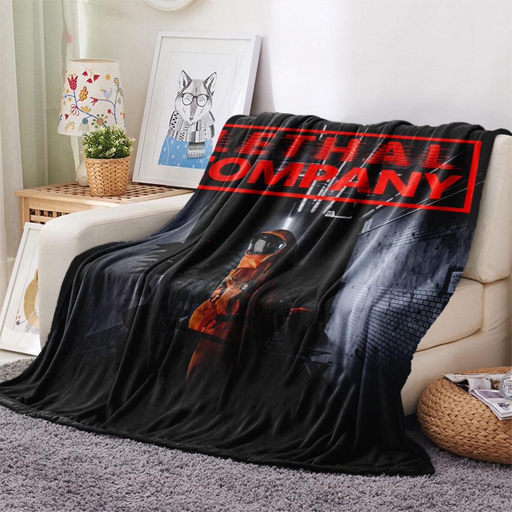 Lethal Company Blanket, High quality Comfortable for All Seasons, Home Decor, Warmth and Comfort