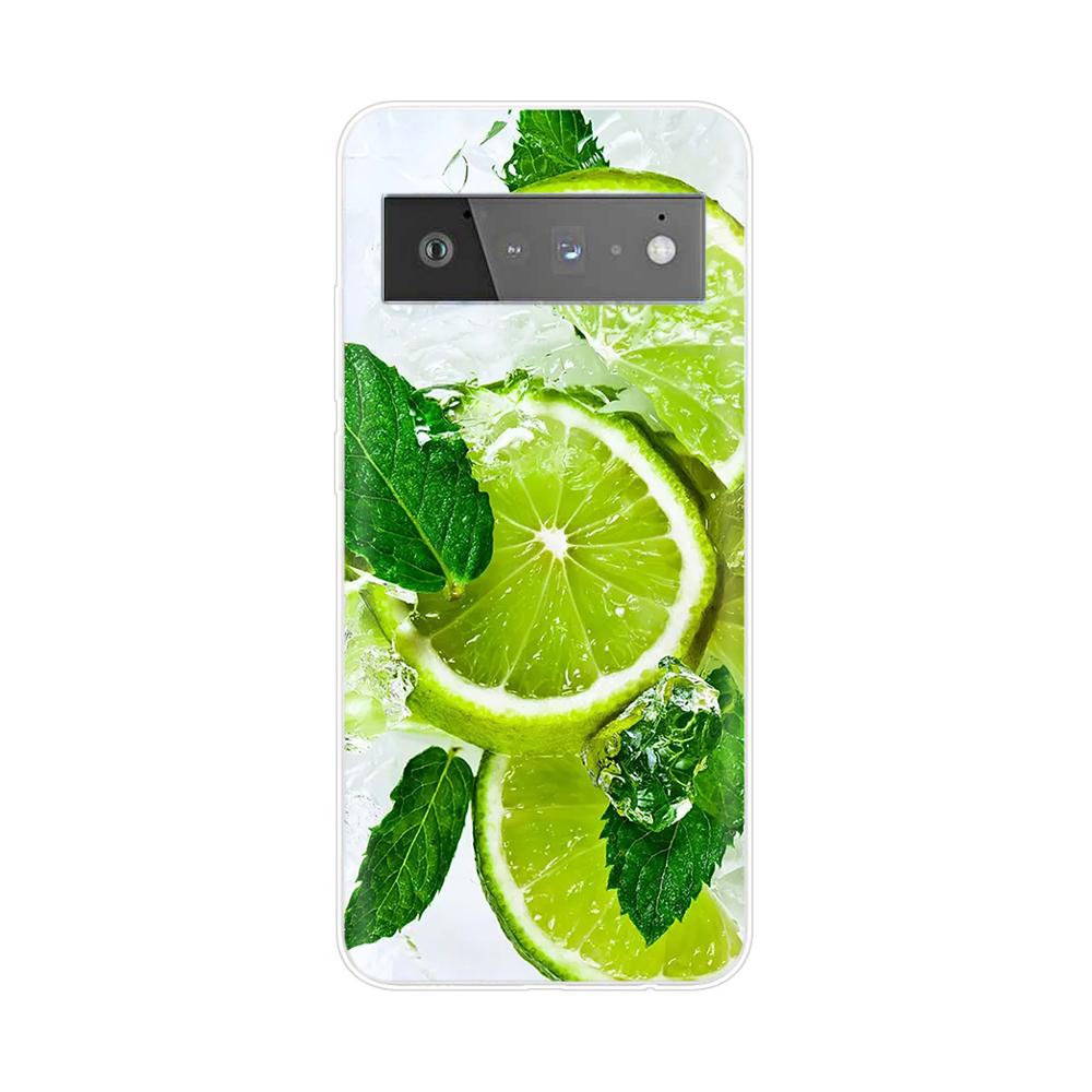 For Google Pixel 6 Pro Case Silicone Soft Clear TPU Phone Cover for Google Pixel6 Pixel 6 Pro 6A Case Pixel6A Cover Bumper Coque