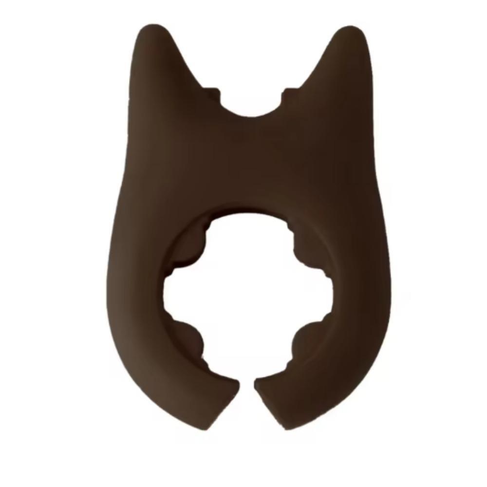 Portable Pot Clips Cartoon Silicone Pot Spoon Rack Side Kitchen Support Clip Holder Anti-scalding Support Rack Kitchen Tools