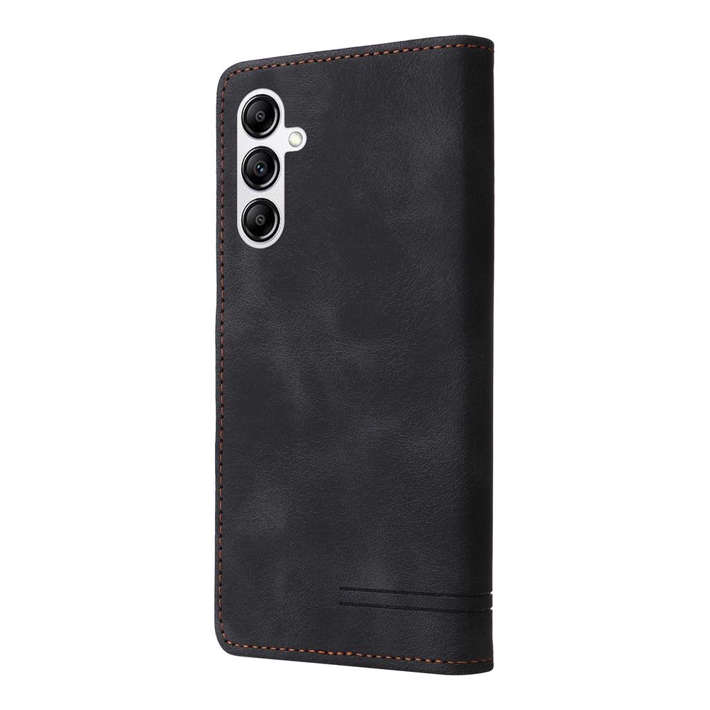 007 Series For Samsung Galaxy A54 5G Leather Wallet Cover Skin-touch Flip Stand Phone Case