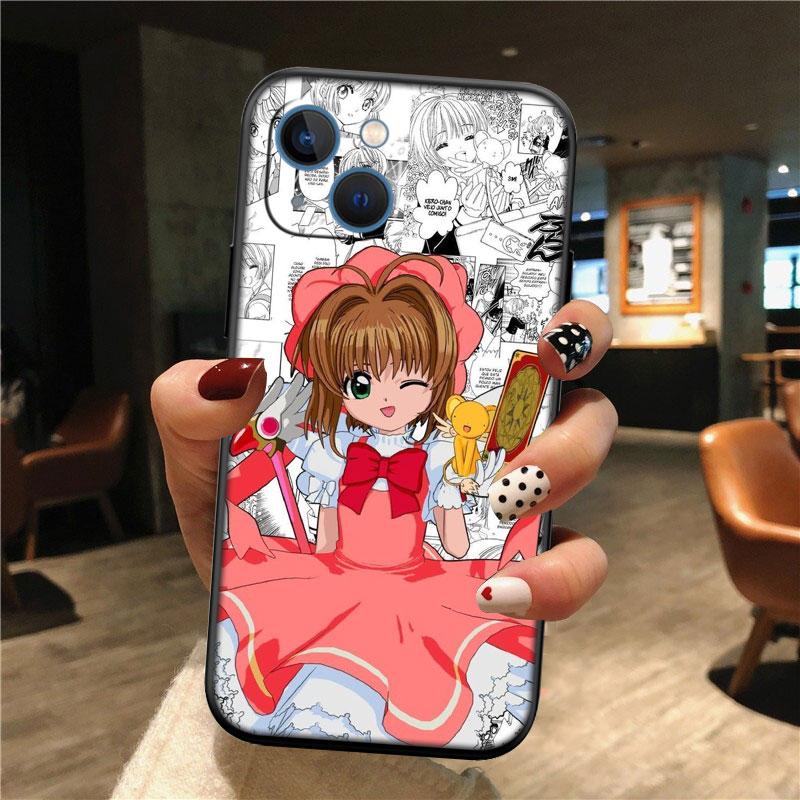 Чехол для телефона TR7 C-Cardcaptor S-Sakura Shell для OPPO A40 A60 A80 A15 A16 A16K A12 A17 A17K A54 A54S A53 A53S A55 A56 A57 A98 F23
