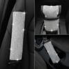 Stylish for Rhinestone for Seat Belt Covers Fit Most Vehicles Crystal Handbrake Dropshipping