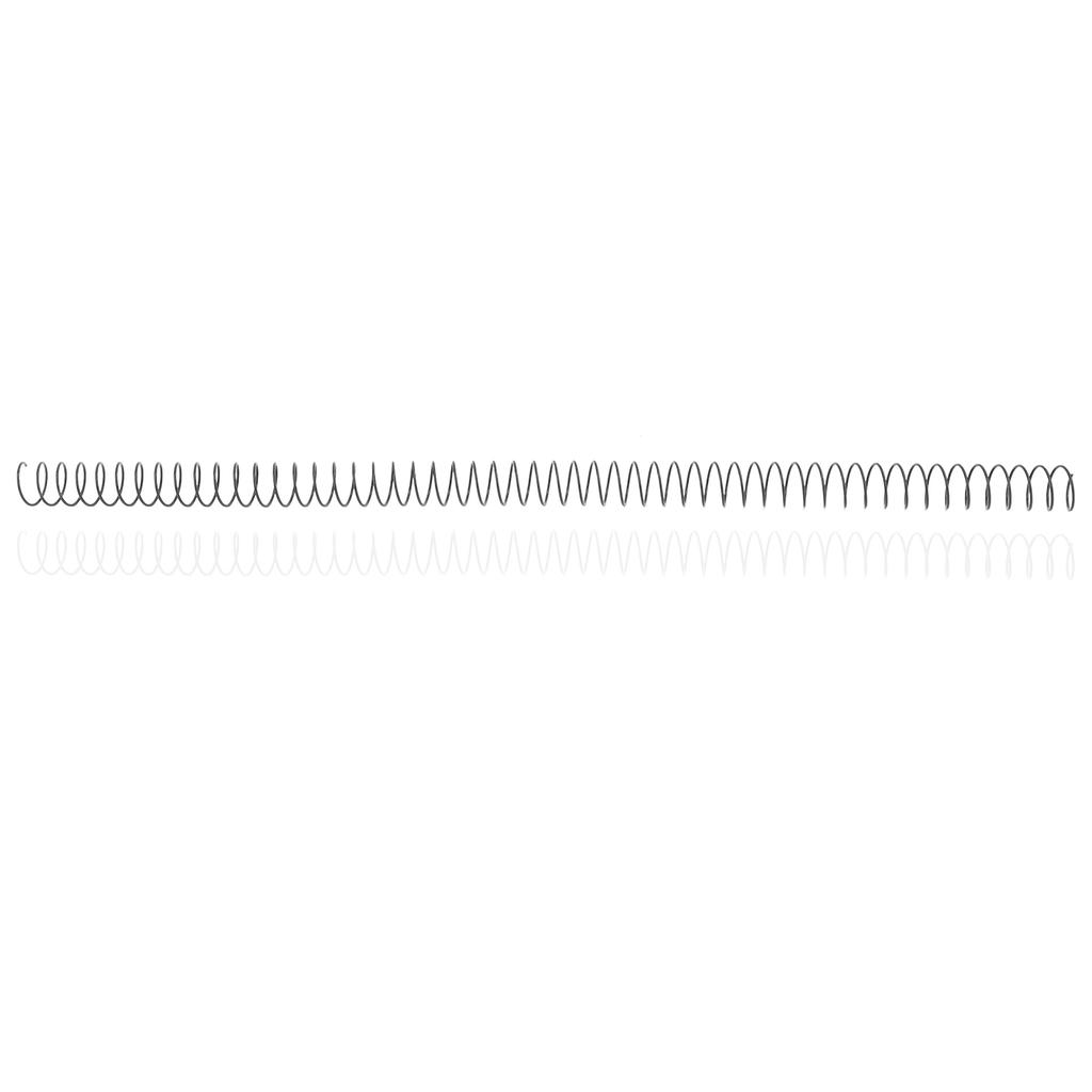 100Pcs Single Loop Wire Binding Spines 12.7mm 1/2in 48 Teeth 4:1 Pitch 360 Degree 90 Sheet Capacity