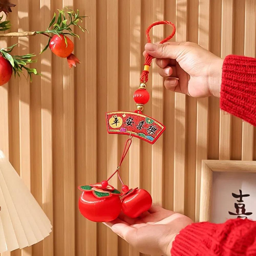 2025 Lunar New Year Lucky Hanging Ornaments Chinese Style Good Fortune Pendants