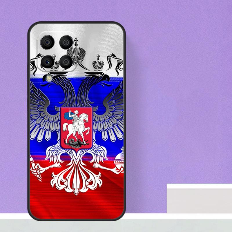 Россия Российский флаг Чехол для Samsung Galaxy M21 M51 M12 M32 M52 M13 M23 M33 M53 M34 M54 M30s M31s M15 M55 M20