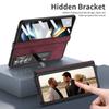 Кожаный защитный чехол с подставкой для всего тела для Samsung Galaxy Z Fold4 5g Fold 4 Fold3 Fold 3 Zfold4 противоударный стеклянный пленочный чехол