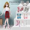 Высокие ботинки Мартинса 60 см для 3-точечной куклы BJD - Модные туфли на высоком каблуке для наряда принцессы