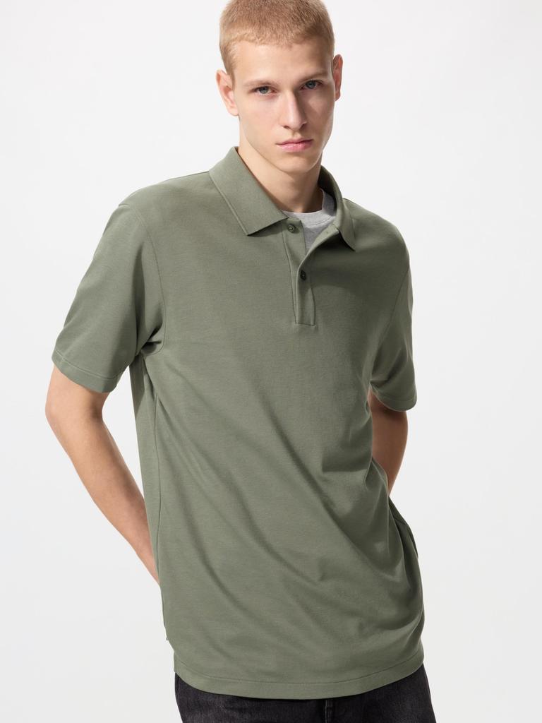 Uniqlo Футболка-поло Airism Cotton Pique