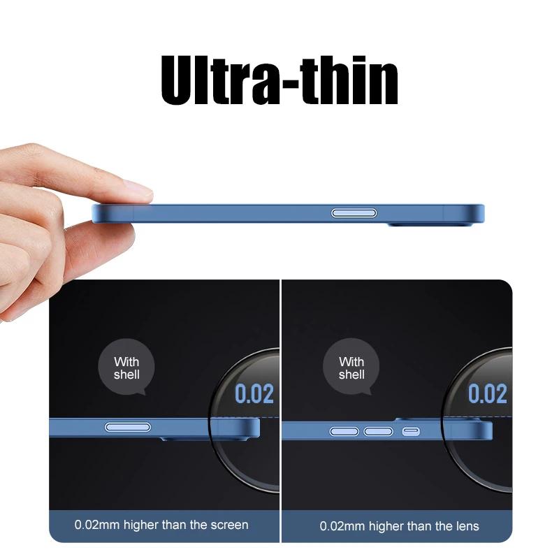 Тонкий прозрачный чехол из полипропилена, ультратонкий матовый чехол для телефона Apple iPhone 16, 15, 14, 13, 12, 11 Pro Max mini 7, 8, 6S, 6 Plus, Xs Max X, XR, 13pro, 12pro, 11pro