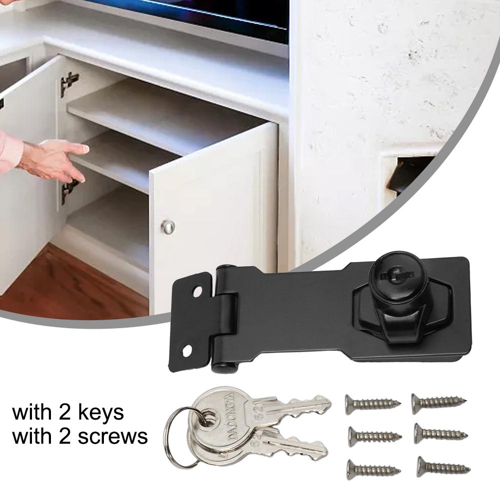 Для шкафов Hasp Lock с ключом Для дверей Double Door Cabinet Lock