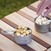 Belmont Titanium Trail Cup 280 Fold Hand Outdoor Cup (БМ424) Выбрать запас серебра