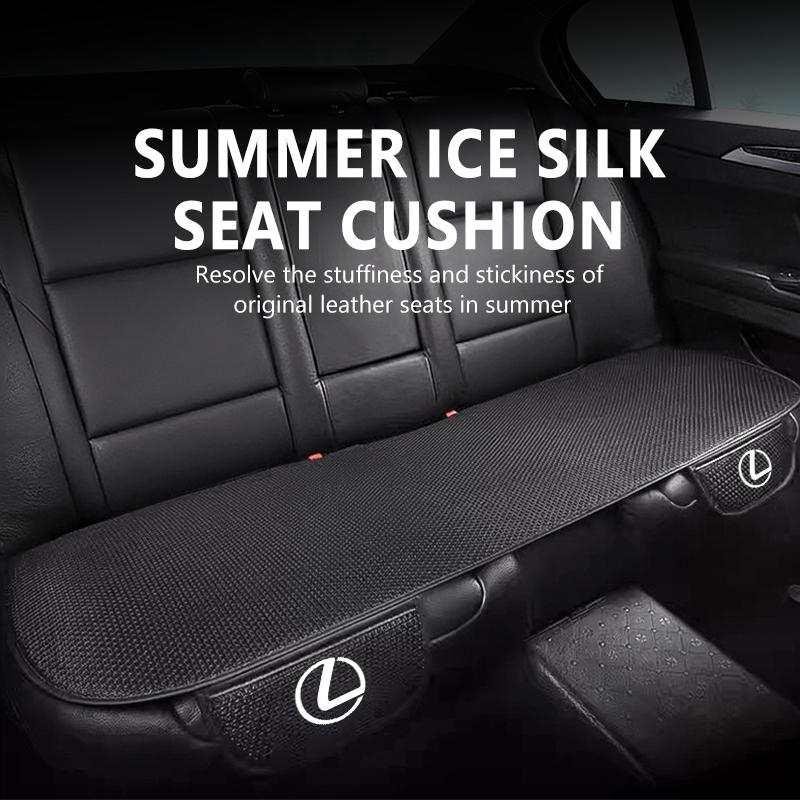 Car Seat Cushion Cover Breathable Ice Silk Soft Mat For Lexus UX250h RX450h RX300 GX470 CT200h RX400h NX300h RX350