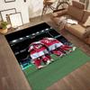 Arsenal Area Rug Suitable for Game Room Study room Dining Room Kitchen Anti-slip Rug Decorate Offices Best for Christmas
