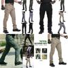 Tactical Cargo Men Trousers Outdoor Hiking Windproof Military Combat Pants Sport