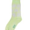 MONTH IN MONTH OUT glitter clover_LIME&SILVER