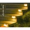 Солнечные фонари Ступеньки Освещение для забора Перила Освещение Лестничные фонари Уличные светодиодные ступенчатые светильники Украшение сада Настенные светильники