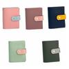 M5 PU Loose Leaf Notebook Mini DIY Binder Notebook Creative Portable Notebook  Study