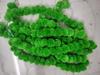5 Pcs Green Color Event Weeding Marigold Flower Artificial Decorative Marigold Flower Garland Strings for Christmas Wedding Party Decoration