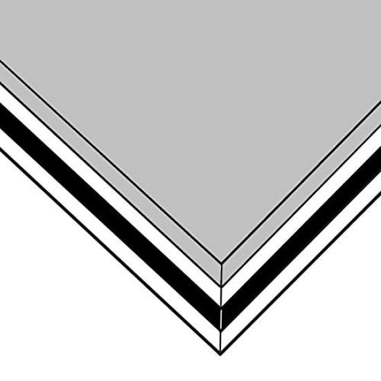 YJB PARTS Pickguard 300mm x 220mm Brown Boards, (Classic Tortoise, 4-Piece Set)