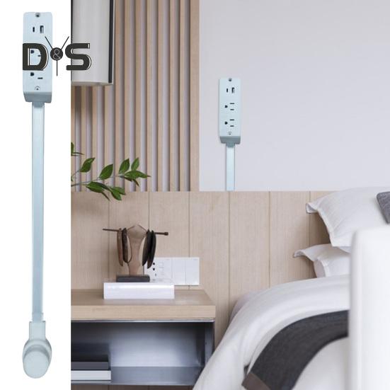 Удлинитель электрических розеток с розетками USB-A/USB-C/AC, регулируемый, вращающийся, портативный, подключаемый удлинитель розеток