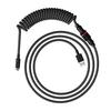 Спиральный кабель HyperX, Совместим с платформами ПК, USB-C, Серый/Черный, 6J679AA