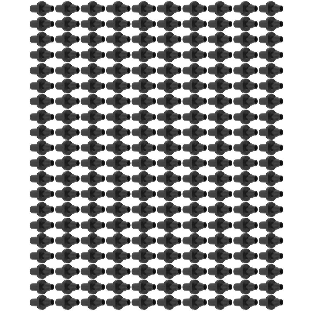 200 шт./компл. колючая соединительная муфта для капельного орошения, соединительные детали для садового полива, для трубки 4/7 мм