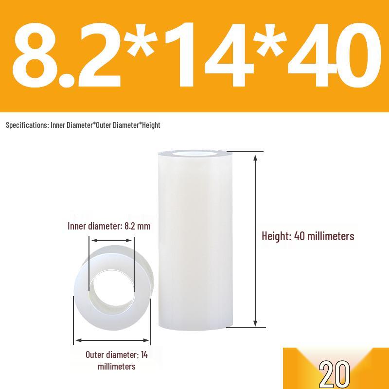 Plastic Insulating Spacer Sleeves M5-M12