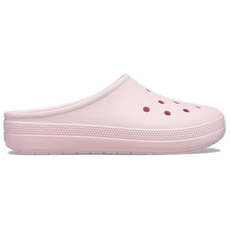 Crocs Классические удобные однотонные туфли с отверстиями женские цвета молочной пудры