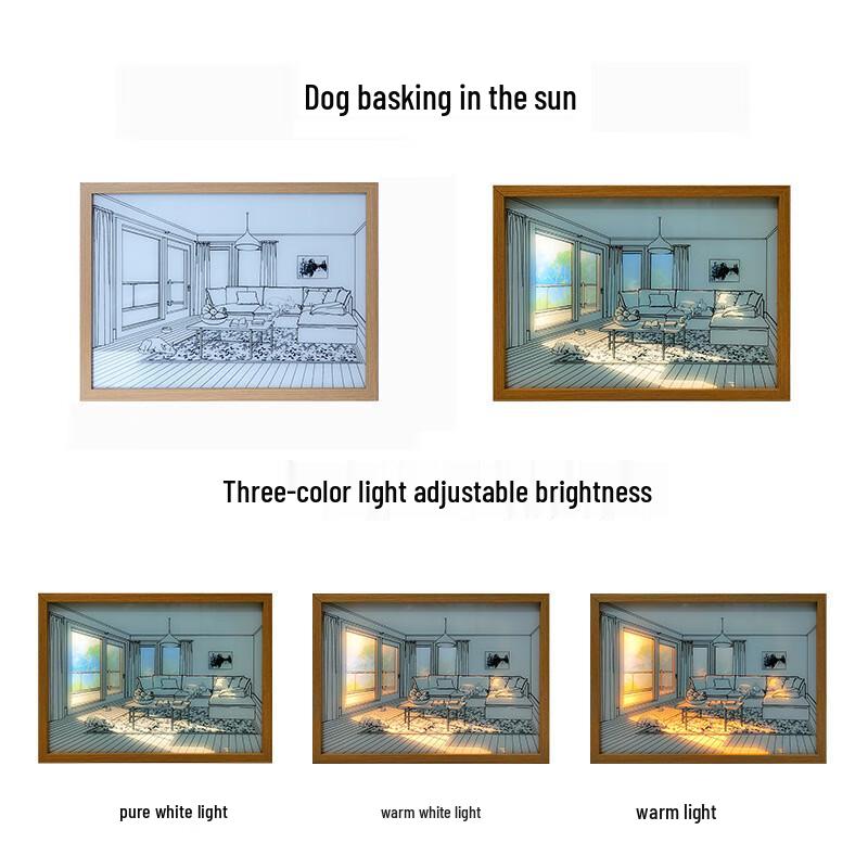 Креативный светодиодный декор для рисования светом