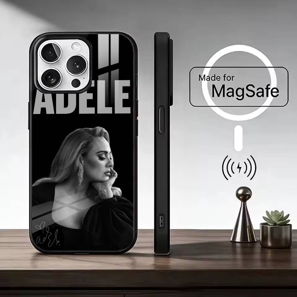 Singer A-Adele Phone Case For iPhone17,16,15,14,13,12,11 Plus,Pro Max, New Magnetic Wireless Charging