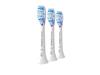 Sonicare Replacement Brush Premium Gum Care Brush Head Regular Size White Set of 3 (Genuine) HX9053/11