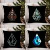 Cool V-Volcom Logo Pillow Case Sofa Living Room Bedroom Double-sided Printing Square Cushion Nap Time Cushion Cover