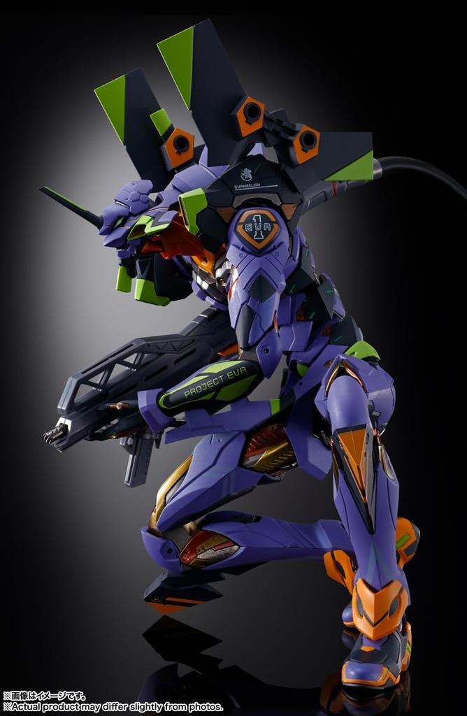 METAL BUILD Evangelion LIMITED 220mm ABS PVC Painted Movable Figure Unit-01 -STORE EDITION- Approx. Die-cast, &