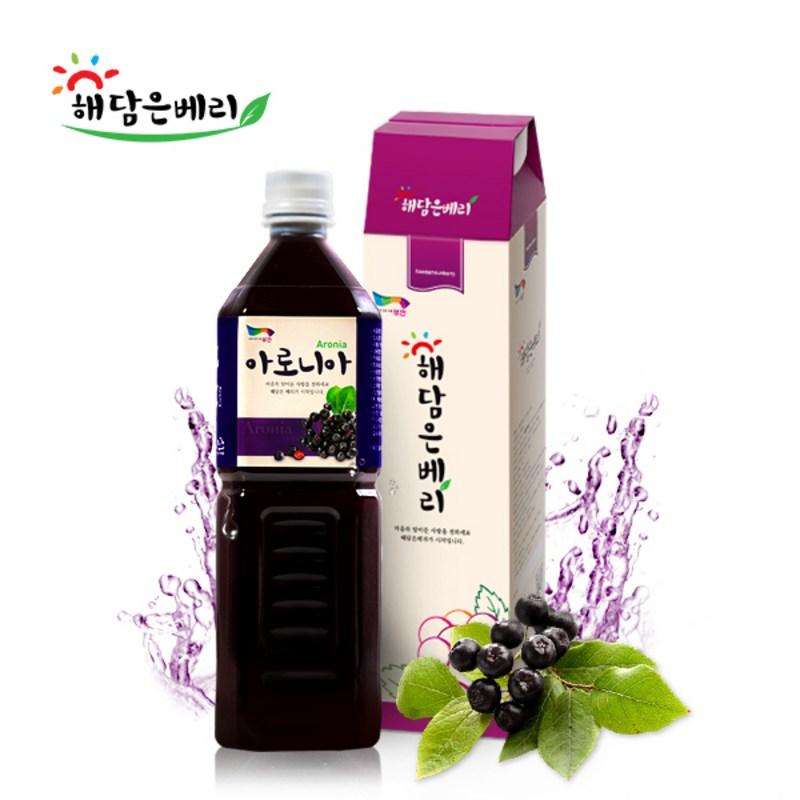 Haedam Eunberry Pure Aronia Concentrate, 1L, 3 units