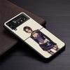 Чехол для телефона Nana Anime Na Na Girl для Samsung Galaxy Z Flip6 5G Flip4 Flip5 Flip3 Черный чехол Z Flip 6 5 4 3 PC-оболочка Coque Galax