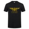 New SPQR T Shirt Summer Cotton Short Sleeve Cool Eagle Banner Roman Empire T-shirt Men Clothes Tops DA-007