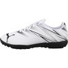 Attacanto Lace Up TF Turf Soccer Shoes Men's White Unisex 107478-05
