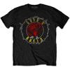 Guns N Roses Unisex Adult Paradise City Rose Circle T-Shirt