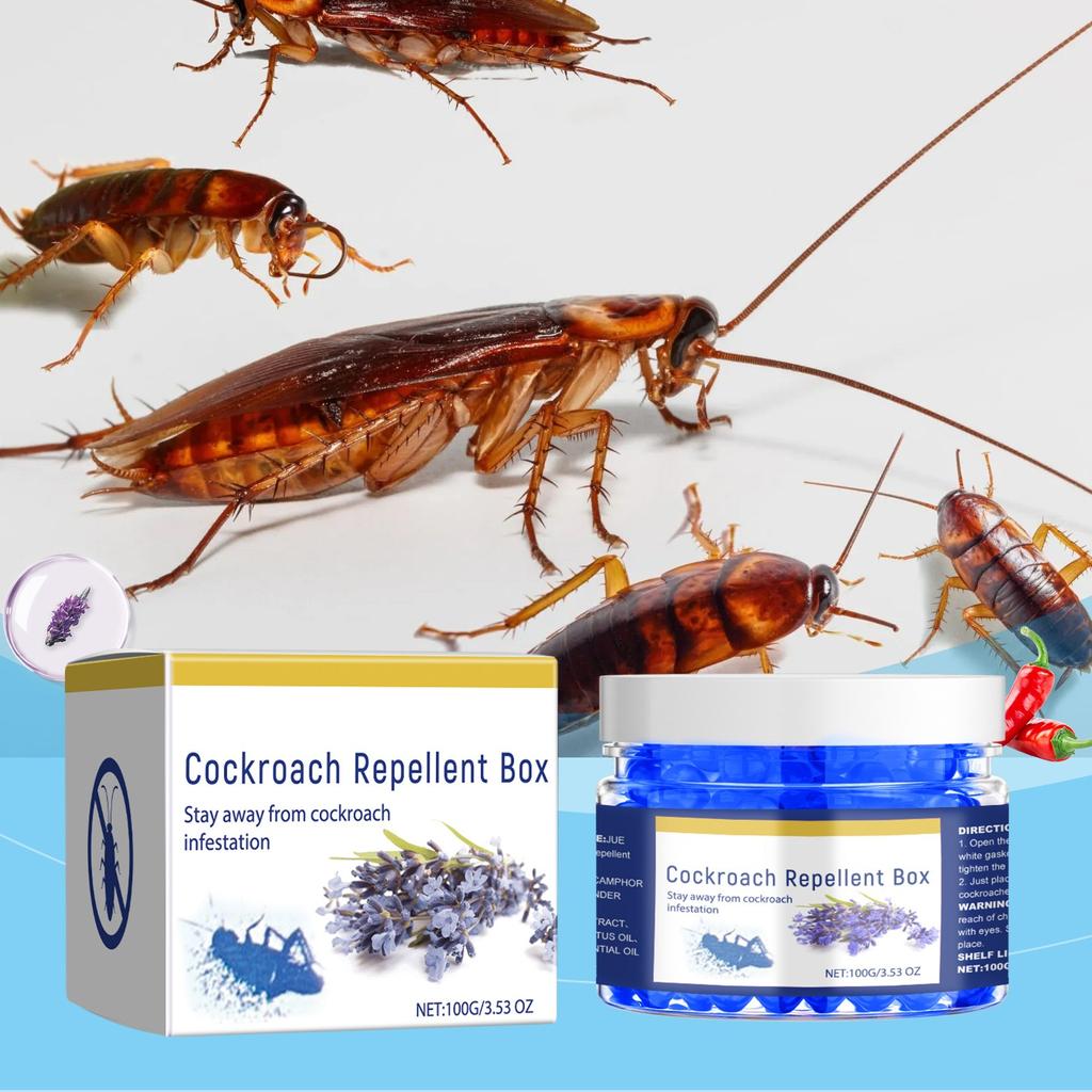 Cockroach Gel Bait,Perfect Roach Control Solution , Businesses In All Spaces, Long-Lasting , Easy To Apply