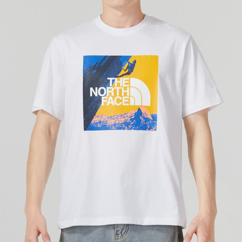 THE NORTH FACE Climber Collection T Shirt Men's White NF0A81MZ-FN4