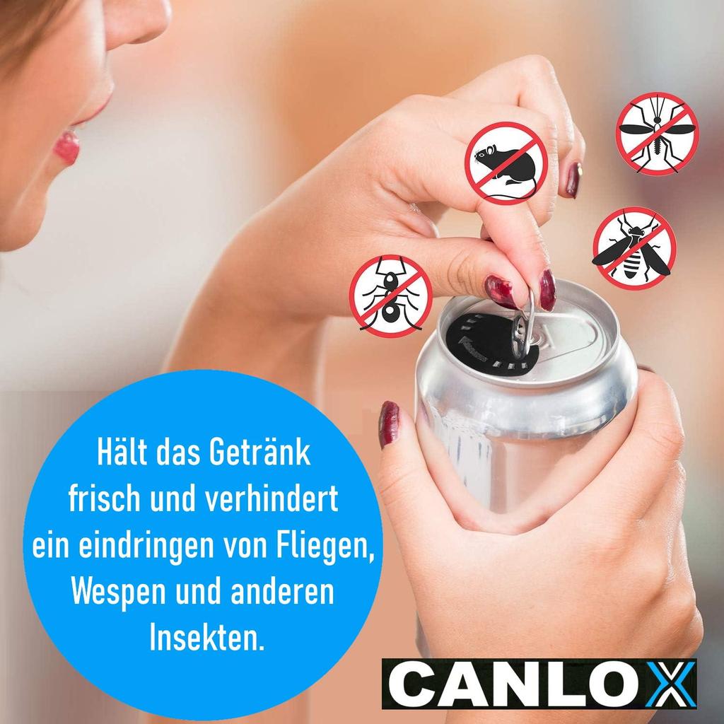 CANLOX Крышки для банок для напитков Закаточная машинка Крышки Закупорка [5 шт.]