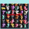 Прекрасный набор мини-кукол Премиум-качества 20 шт. Игрушки-собачки Littlest Pet Shop для детей