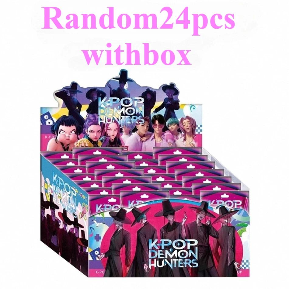 1-24 шт./Набор Kpop Охотники на демонов Фигурка Игрушка Дерпис Тигр Руми Мира Зои Сасси Фигурка Кукла Для Поклонников Подарок