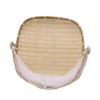 Food Tent Mesh Anti-deform Bamboo Woven Eco-friendly Portable Dishes Cover Kitchen Supplies
