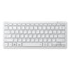 ELECOM Bluetooth Keyboard, Pantograph Type, Lightweight, Multi-OS Compatible, for iPad, Surface, and Chromebook, White, TK-FBP102WH